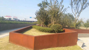 临泽耐候钢挡土墙
